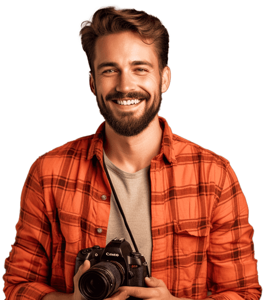 Happy Photographer